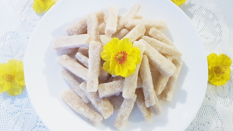 Cách làm mứt khoai môn ngon đặc sắc đón Tết